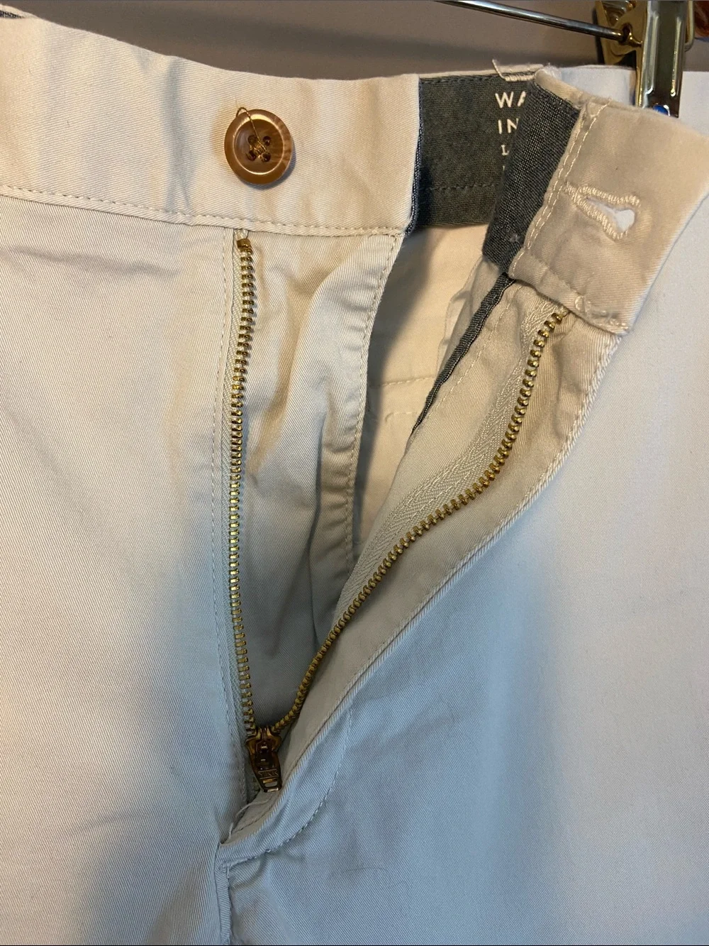J. Crew White Flat Front Cotton Chino Shorts